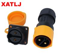 Connecteurs étanches XATLJ M28 2 3 cœurs IP67, prises d'aviation personnalisables, courant 50A, prises étanches pour PCB et FPC
