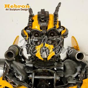 Escultura de Robot Gigante de Metal para Exteriores, Tamaño Personalizado, <span class=keywords><strong>Transformers</strong></span> con Luz LED, Estatua de <span class=keywords><strong>Megatron</strong></span> de Acero Inoxidable - Product Image 5