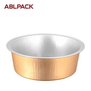 ABLPACK Récipients alimentaires jetables en <span class=keywords><strong>aluminium</strong></span> pour micro-ondes 150ml Tasses de cuisson en <span class=keywords><strong>aluminium</strong></span> pour <span class=keywords><strong>emballage</strong></span> <span class=keywords><strong>alimentaire</strong></span> - Product Image 3