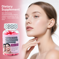 Gummies au complexe de glutathion et de collagène pour l'éclat de la peau, complément alimentaire, 60 unités, OEM ODM Marque Privée