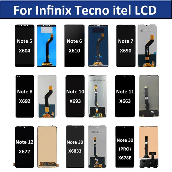 Pantalla Lcd for Tecno KD6 Spark 5 Air KD6a LCD Display+Touch Screen Digitizer Pantalla Ecran Spark5 Pro KD7 Display Lcd