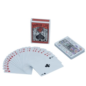 Cartes de jeu de haute qualité, nouvelle marque OEM, avec noyau noir, rondes pour Poker, pour fête