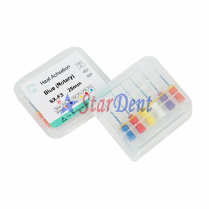 Tandheelkundige Blauwe Warmteactiveringsbestanden Roterende Bestanden <span class=keywords><strong>Niti</strong></span> Superbestanden (Handgebruik) - Product Image 2