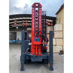 Máy khoan giếng nước chuyên dụng, khoan sâu 500m, tháp cao <span class=keywords><strong>6m</strong></span>, máy khoan giàn thép bánh xích - Product Image 3