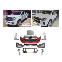 Kit carrosserie pour ISUZU D-MAX 2012 à 2021, comprenant pare-chocs avant et arrière avec calandre, capot et feux automobiles