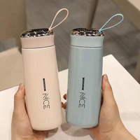 Gourde Enfant Écologique et Abordable pour la Randonnée et les Activités de Plein Air – Bouteille d'Eau en Verre Mignonne pour Enfants, Idéale pour la Rentrée Scolaire