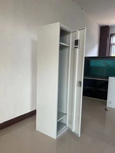 <span class=keywords><strong>Armadio</strong></span> Moderno in Ferro a Singola <span class=keywords><strong>Anta</strong></span>, Mini Guardaroba in Acciaio con Altezza Regolabile, Arredamento per <span class=keywords><strong>Camera</strong></span> <span class=keywords><strong>da</strong></span> <span class=keywords><strong>Letto</strong></span> Studenti e Ufficio Domestico - Product Image 3