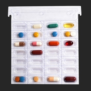 Factory Direct Disposable PET Cold Seal <b>7</b> Days Medicine Tray Clamshell Blister Packaging for Pills <b>Tablets</b> and Capsules - Product Image 3