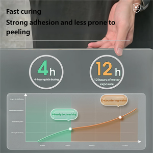 Прозрачный водонепроницаемый герметик для невидимого ремонта протечек на крышах, стенах, в ванных комнатах, для использования внутри и снаружи помещений - Product Image 6