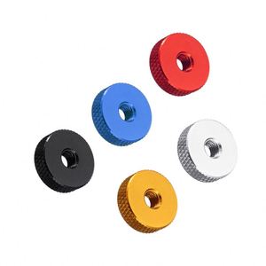Aluminum 10mm Round Threaded <b>Spacer</b> Polished Surface TS16949 Certified - Product Image 3