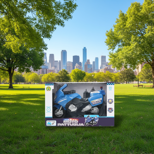 Motocicleta de Policía con Luces y Sonidos, Funciona con Batería de 1.5V, para Niños de 3+ Años - Product Image 3