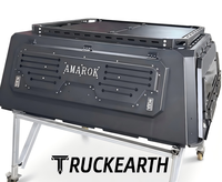 Auvent de camion en aluminium pour Ford, Toyota, GMC, RAM, BYD, Chevrolet Truckearth TECDZF, coque de camping pour pick-up