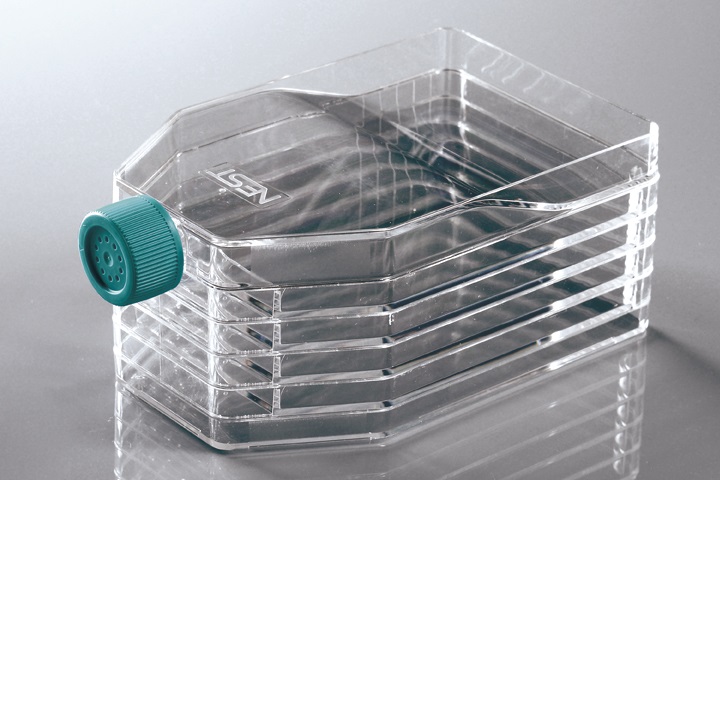 Лабораторные клетки культуры тройной мульти фляга