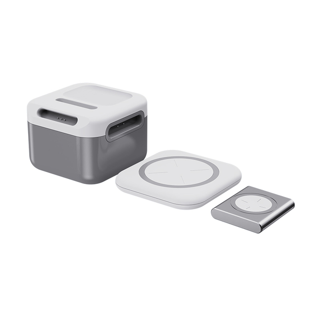 Foldable 3in1 Charging Station for Apple Watch Series 11 for Airpods Pro 3 Magnetic Wireless Charger for iPhone 15 16 17 Pro Max