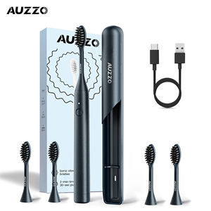 Cepillo de Dientes Eléctrico Impermeable IPX7 con Logotipo Personalizado OEM al por Mayor 2025, Recargable Tipo-C, 2 Cabezales de Cepillo Suaves, Blanqueamiento Dental - Product Image 1