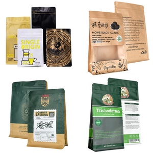 Túi Cà Phê Đáy Phẳng 250G 500G 1Kg, Túi Cà Phê Rỗng Tùy Chỉnh In Theo Yêu Cầu, Túi Đóng Gói Hạt Cà Phê - Product Image 2