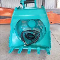 China Supply XINGCHUANG Brand 6-25ton Hydraulic Rotary Sieve Classification Screening Bucket Untuk Konstruksi Garansi 1 Tahun