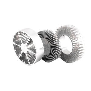 Đường Kính Tùy Chỉnh 35Mm Chiều Rộng Ép Đùn Vòng Nhôm Tản Nhiệt Cho Đèn LED - Product Image 4