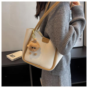 Bolso de Mano Retro Tipo Cubo para Mujer, Bolsos de Hombro de Marca de Lujo 2024, Bolso de Mano con Asa Superior, Bolsos Cruzados R2136 - Product Image 3