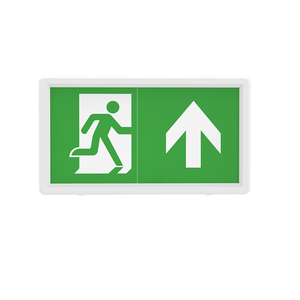 Señal de salida de emergencia de Instalación rápida certificada CE/SAA/CB, luz LED SMD de alto brillo, recargable, 220V, seguridad interior (IP20) - Product Image 2