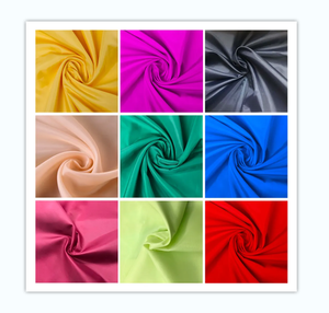 Đồng Bằng 190T 210T 230T Taffeta Nhuộm 100% <span class=keywords><strong>Polyester</strong></span> Kẻ Sọc Căng Dệt Màu Xanh Lá Cây Vải Trọng Lượng Nhẹ Tùy Chỉnh - Product Image 1