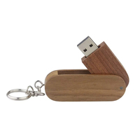 Nueva Memoria USB 2.0/3.0 con Diseño de Bolígrafo de Madera, Capacidad de 8GB, Ecológica, Compatible con PC, de 1GB a 64GB