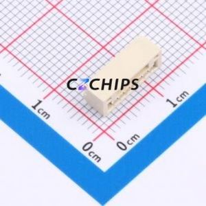 HCZZ0014-7 Wire-to-Board Pin Header SMD,P=1.25mm,Horizontal Mount Connector 1x7P 1.25mm Horizontal Mount GH - Product Image 1