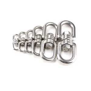 304 316 Stainless Steel Chain Connector Swivel Eye And Eye