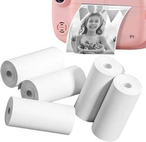 Yytech 2.24*1.18 Inches Bijvullen Foto Niet-Klevende Vervanging Thermisch Printpapier Rollen Voor Mini-Chids Instant Print <span class=keywords><strong>Camera</strong></span> - Product Image 1