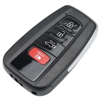 Clé Vierge Télécommande Intelligente MS 4 Boutons 312-314MHZ FCC HYQ14FBC pour Toyota RAV4 2019-2021, Auto Sans Clé