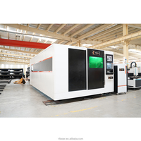Vollständig Geschlossene Faserlaser-Schneidemaschine mit Shuttle-Tisch, Geeignet für Metallkunstwerke 6KW