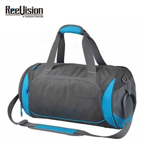 multifuctional waterproof duffel travel bag durable polyester customized large fitness gym sport bag with shoes pocket