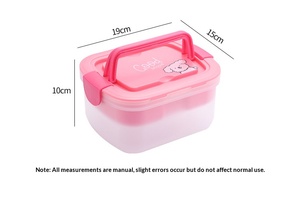 Boîte à pique-nique d'extérieur, double compartiment double couche de qualité alimentaire, grande capacité, boîte à lunch portable pour garder les aliments frais - Product Image 6
