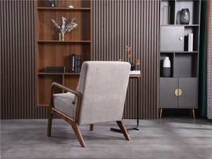 Bộ bàn ghế nhà hàng, quán cà phê, ghế trứng, ghế ăn bằng vải lanh năm 2023 - Product Image 3