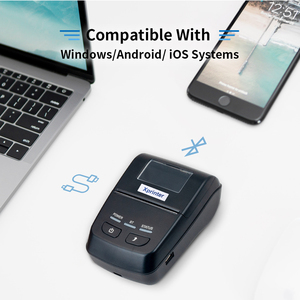 Xprinter XP-P501A <b>Mobile</b> Printer Mini Impresora T Ermica Bluetoot h Printer 58mm Receipt Printer for Bank - Product Image 3