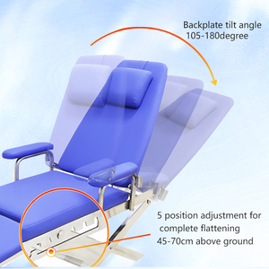 Fauteuil dentaire pliable avec unité turbine, lumière LED, crachoir amovible, faible aspiration, pliable et portable - Product Image 4