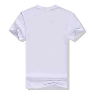 Alta Calidad Algodón poliéster Oem sublimación logotipo personalizado camiseta impresión hombres camisetas personalizadas camisetas lisas en blanco camiseta - Product Image 3