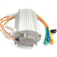 Ensemble de contrôleur de moteur sans balais à onde sinusoïdale 60V 3000W 3000rpm, 18T, moteur Bldc étanche pour assistance tricycle, AVT