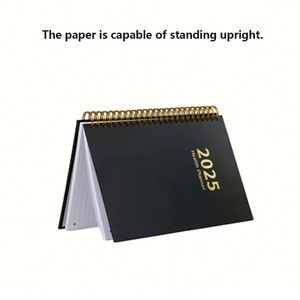 Carnet à couverture rigide personnalisable 2026 A5 – Agenda quotidien et hebdomadaire à spirale - Product Image 4