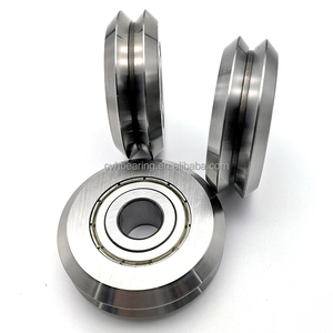 W4 W4X VW4XXL RM4SSX RM4ZZ W4-2RS 15x59.94x19.05mm W Type <strong>V</strong> <strong>Groove</strong> Linear <strong>Guide</strong> Rail Track Roller <strong>Bearing</strong> - Product Image 4