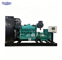 Groupe électrogène diesel silencieux de type ouvert 80 kVA 64 kW avec démarrage à distance, fréquence 60 Hz, tension nominale 480 V, ATS