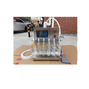 <b>Small</b> Business Scale Automatic Horizontal Self Suction Stand up Pouch Filling Machine Juice Jam Chocolate Filling Machine - Product Image 3