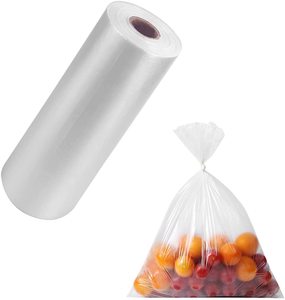 Clear Food Storage 12"x16" Plastic Produce <b>Bag</b> on Roll for <b>Bread</b> Vegetable - Product Image 3