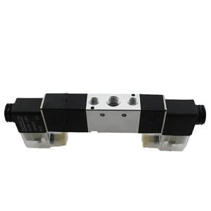 YUMO Katup Solenoid 4V200 Seri 5/2 Way 5 Port 2 Posisi Pilot Internal atau Pilot Eksternal AC220V AC110V AC24V DC24V DC12V - Product Image 5