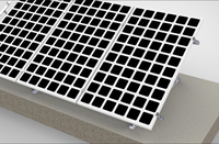 Modern Home Solar Panel Stands Aluminium Roof Triangular Mounting Bracket Solar Mounting System 15-Year Warranty 10-60 Tile
