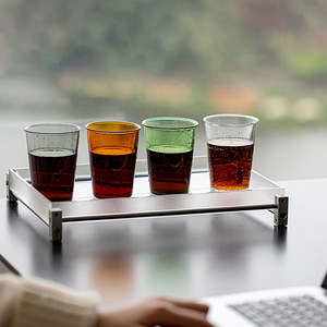 Vaso de Vidrio para Coca-Cola, Vaso Individual de Vidrio Borosilicato de Alta Calidad para Té Helado, Café, Té Verde, Té de la Tarde - Product Image 2