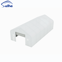 Structure en acier durable, bâtiment de stockage extérieur, tente de stockage en PVC robuste pour machines agricoles, tente 30-60-20DP à vendre