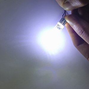 Ampoule LED en silicone T10 3014 24SMD, lumière de stationnement à allumage constant et clignotante, lampe de plaque d'immatriculation, double face en cristal - Product Image 3