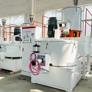 China Fabricante fornecedor PVC misturador de grânulos químicos de matérias-primas quente e fria