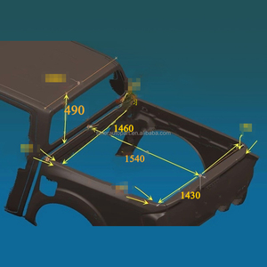 Cubiertas de Acero de Alta Calidad para Camionetas, Cubiertas Impermeables para Camionetas, Cubierta Rígida para Camionetas, Cubierta con Ventana Deslizante para <span class=keywords><strong>Tundra</strong></span> <span class=keywords><strong>2019</strong></span> de 5 Pies - Product Image 4